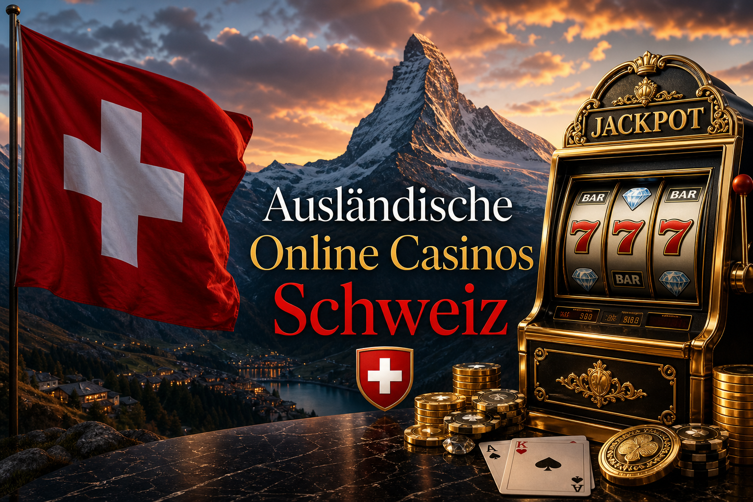 Ausländische Online Casinos Schweiz – Vergleich für Schweizer Spieler 2026